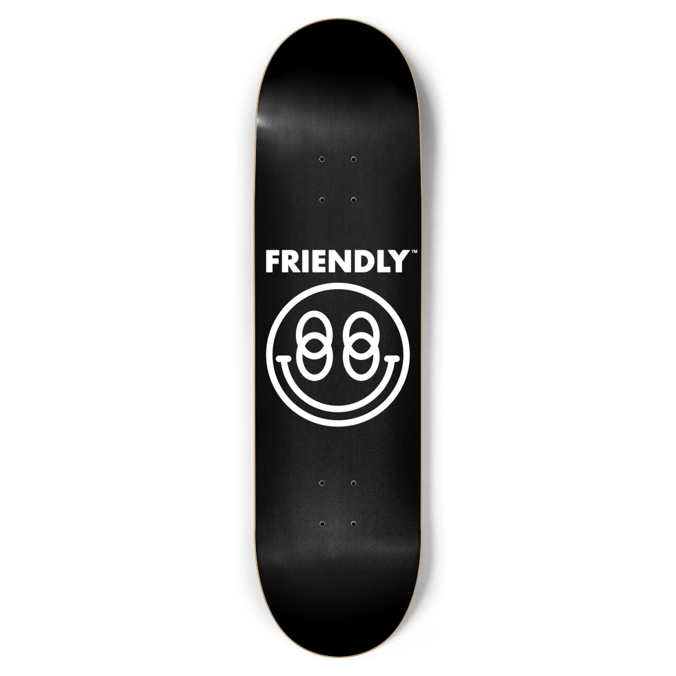 FRIENDLY™ #002 (Black) - 8.75