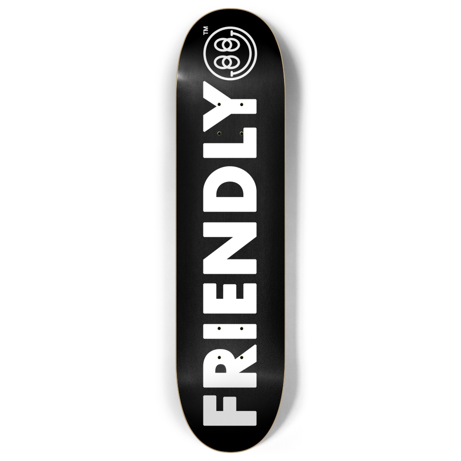 FRIENDLY™ #004 (Black) - 8.0