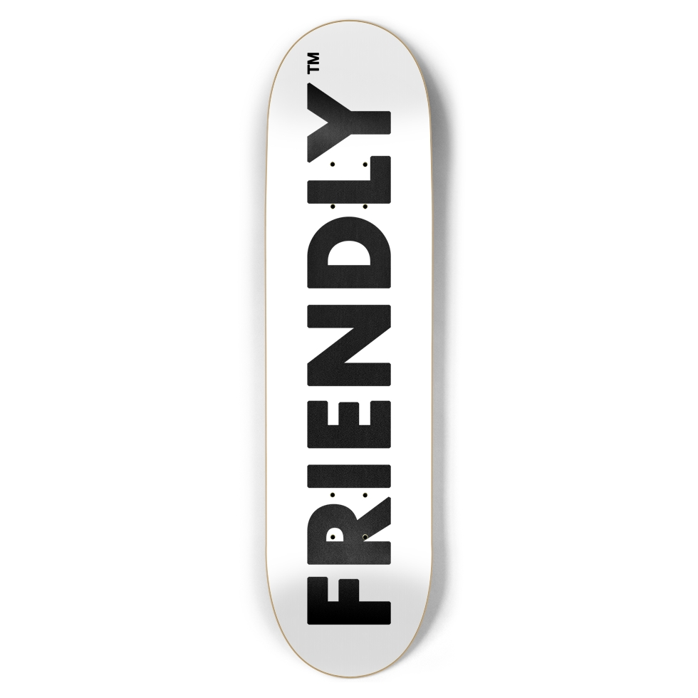 FRIENDLY™ #001 (White) - 8.5