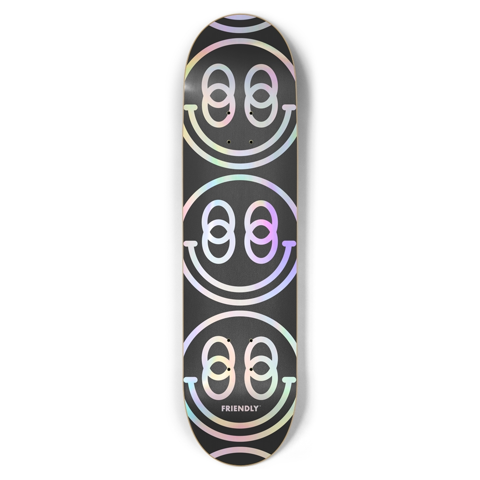 FRIENDLY™ Stack of Smiles (Holographic) - 8.5