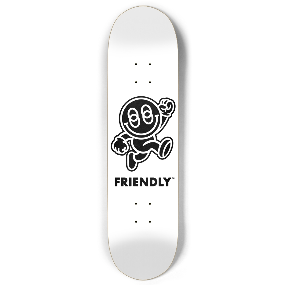 FRIENDLY™ #003 (White) - 8.375