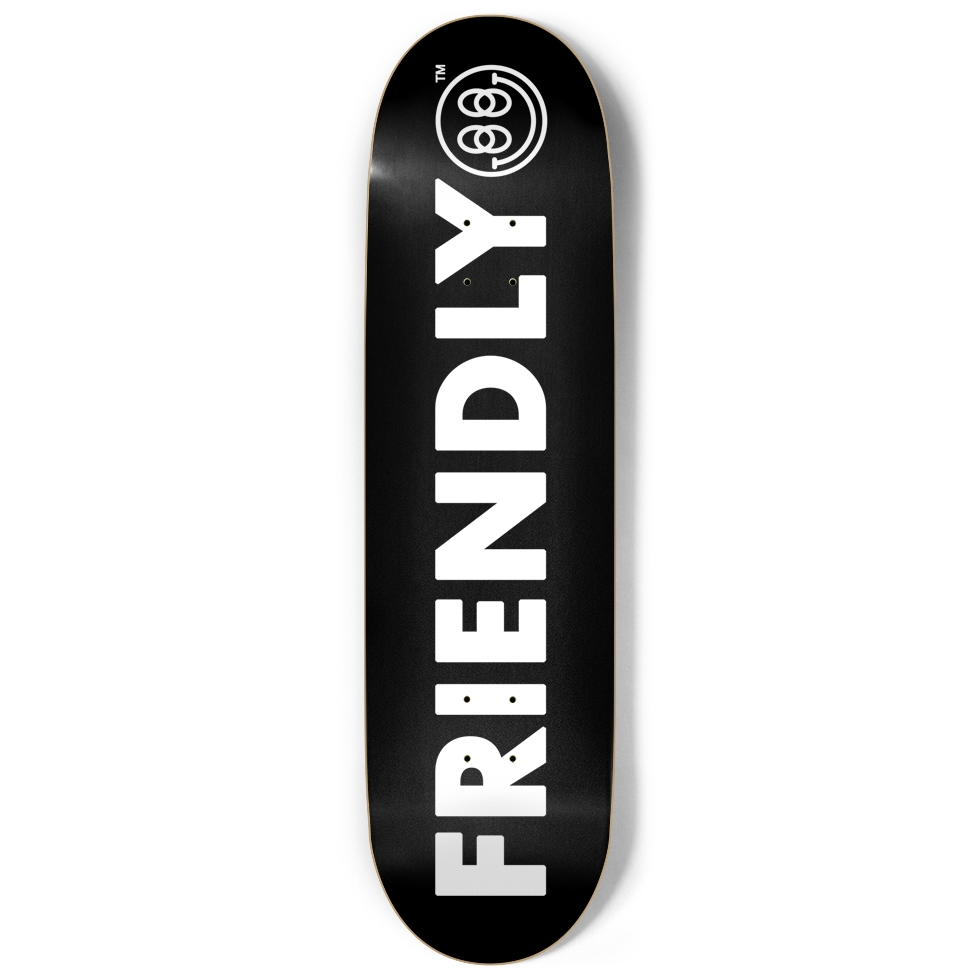 FRIENDLY™ #004 (Black) - 9.0