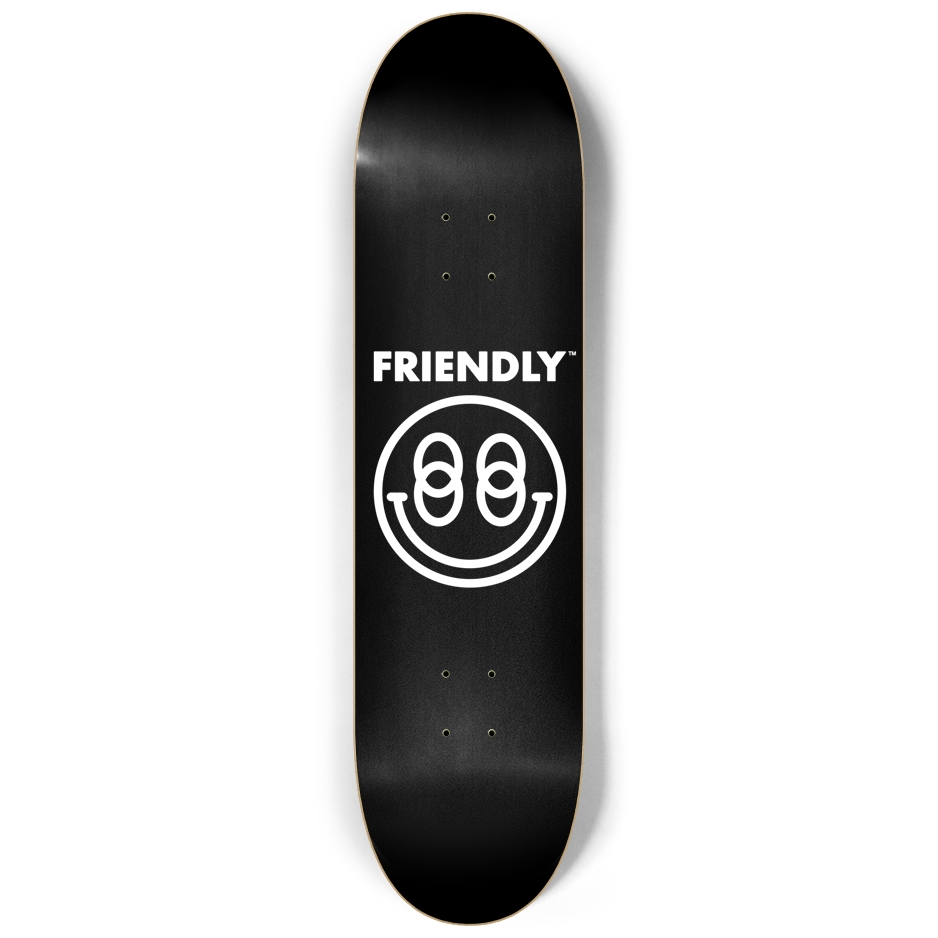 FRIENDLY™ #002 (Black) - 8.25
