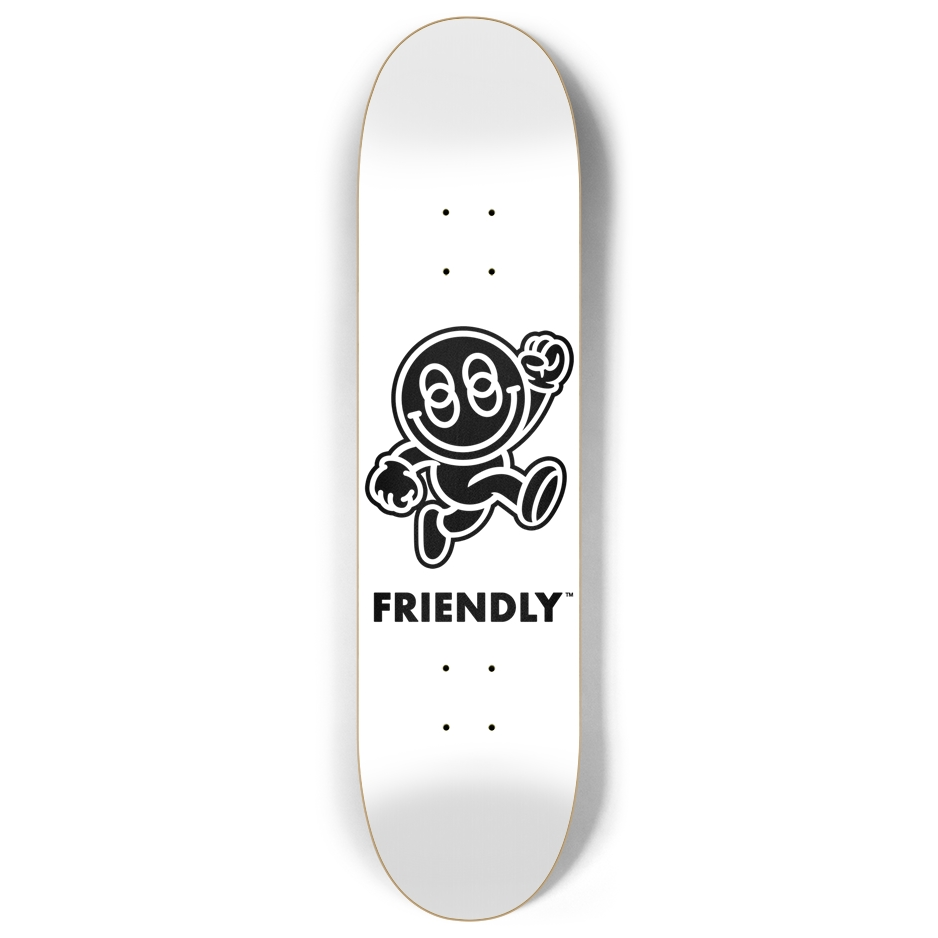 FRIENDLY™ #003 (White) - 8.0